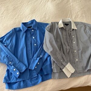 J. Crew Blue Button-Up Shirt